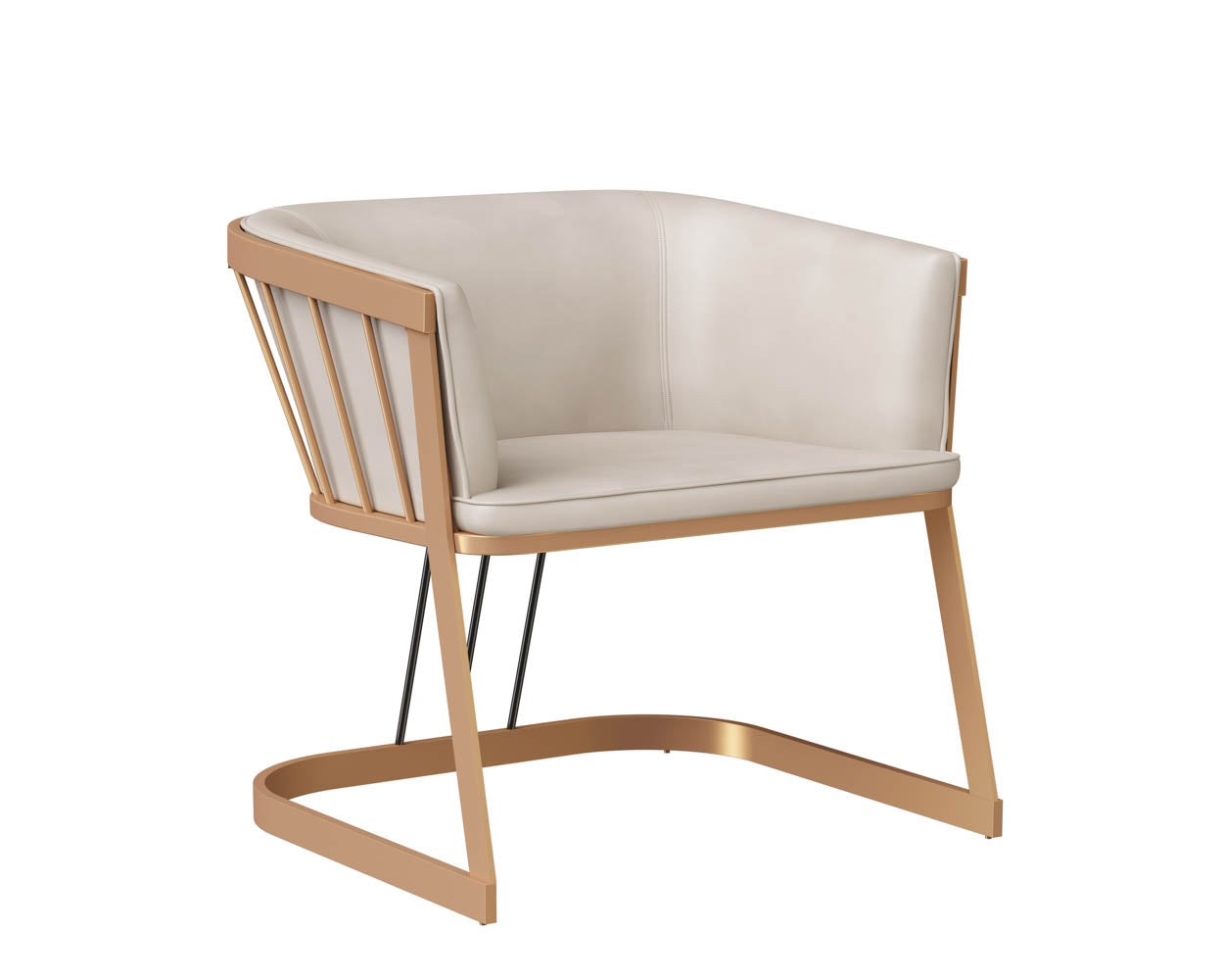 Picture of Caily Lounge Chair - Bravo Cream