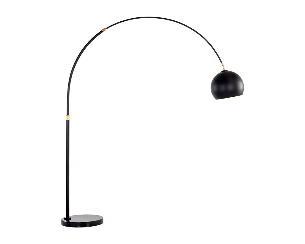 Picture of Vern Floor Lamp - Black