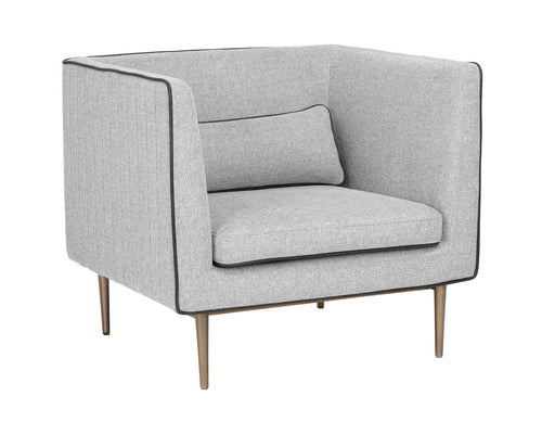 Batavia Armchair - Belfast Heather Grey