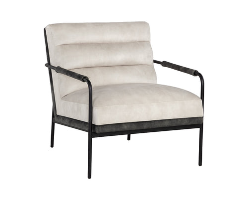 Tristen Lounge Chair - Nono Cream