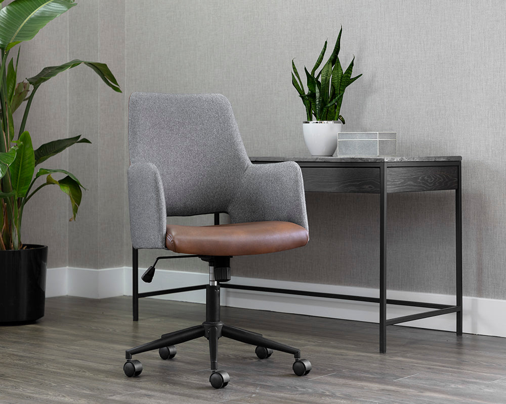 Helvetica upholstered office discount chair