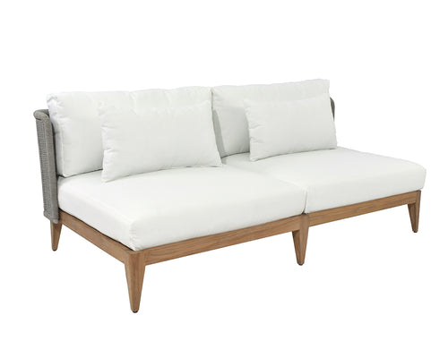 Ibiza 2 Seater Sofa - White