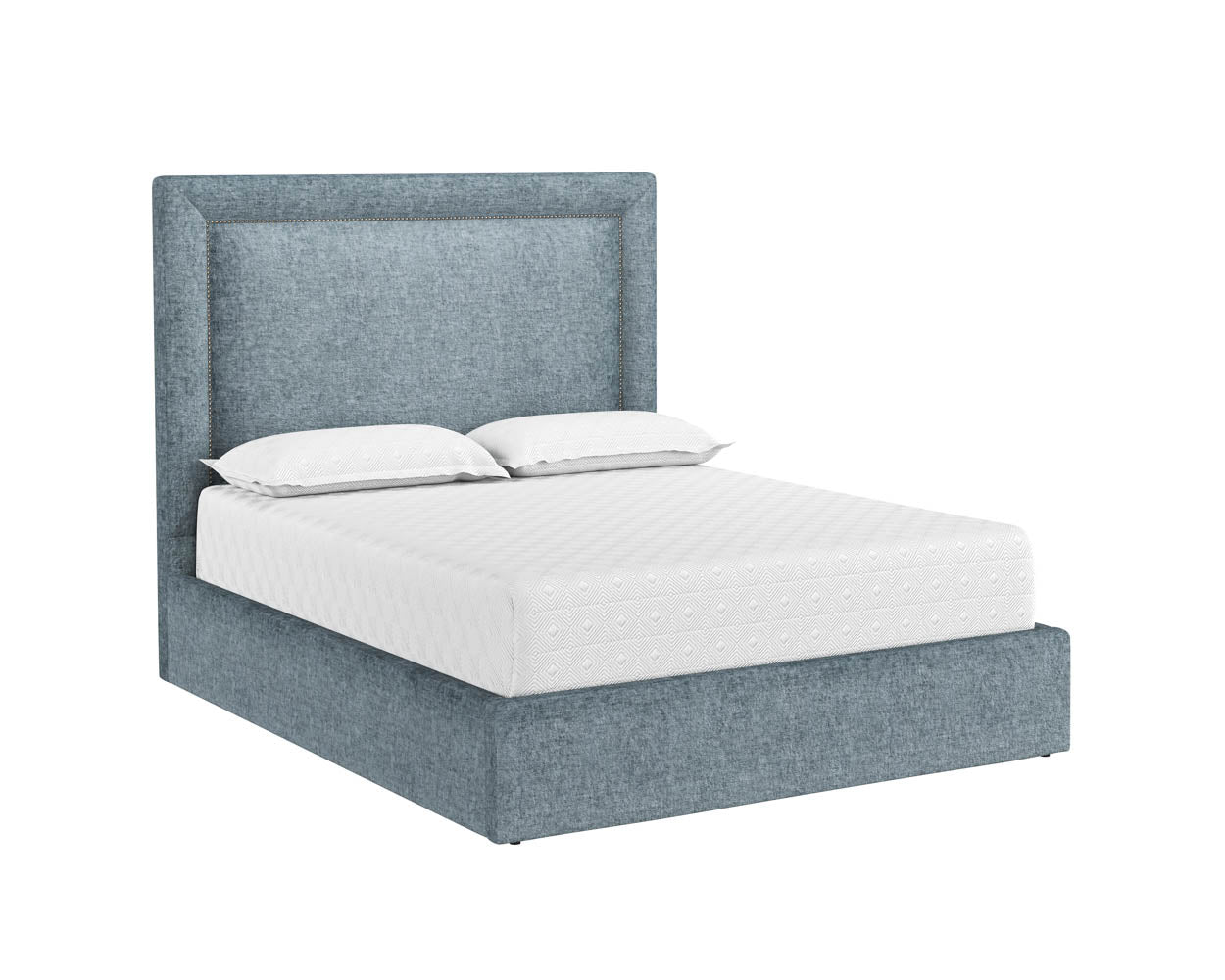 Picture of Nylah Queen Bed - Bergen French Blue