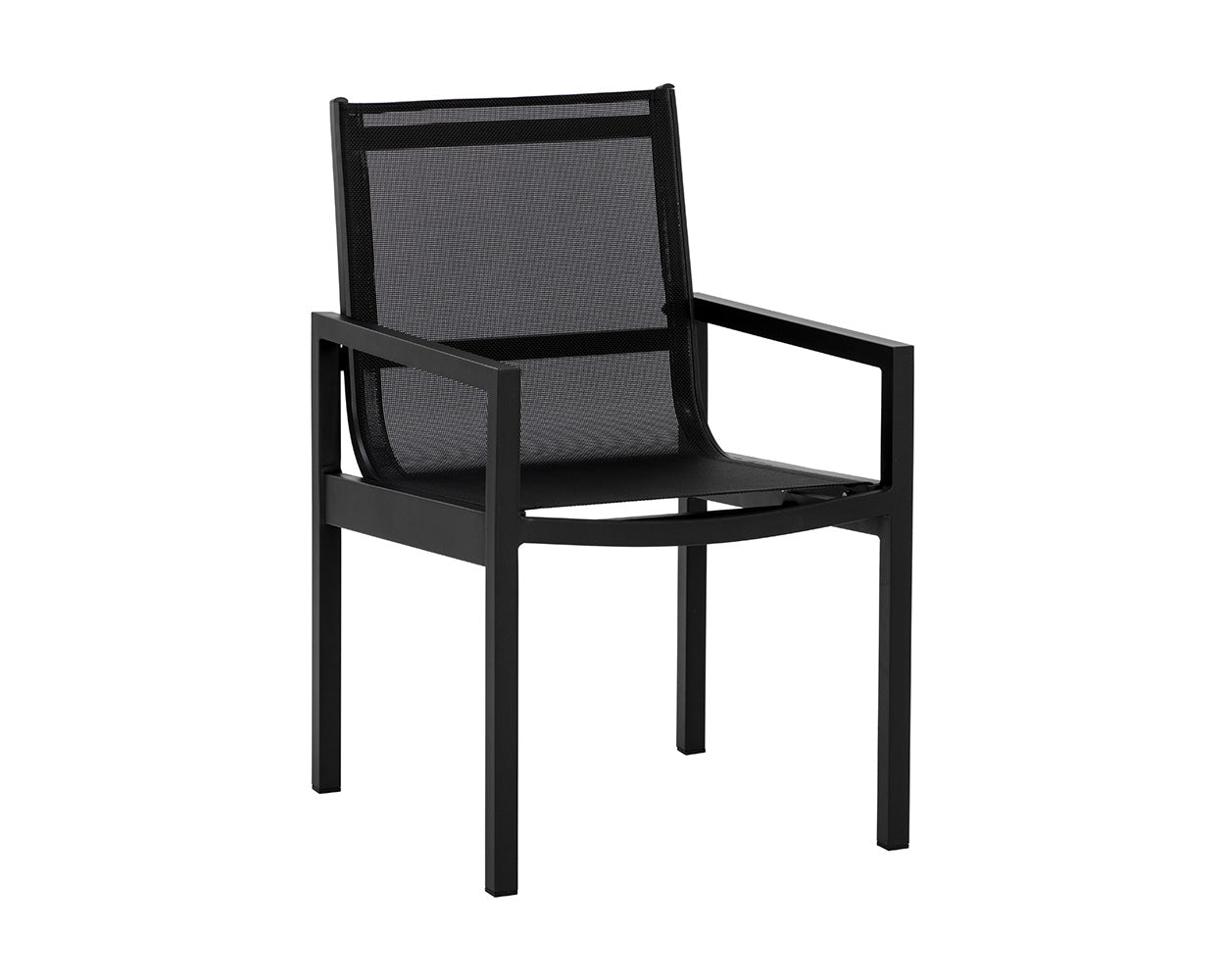 Picture of Merano Dining Armchair - Black