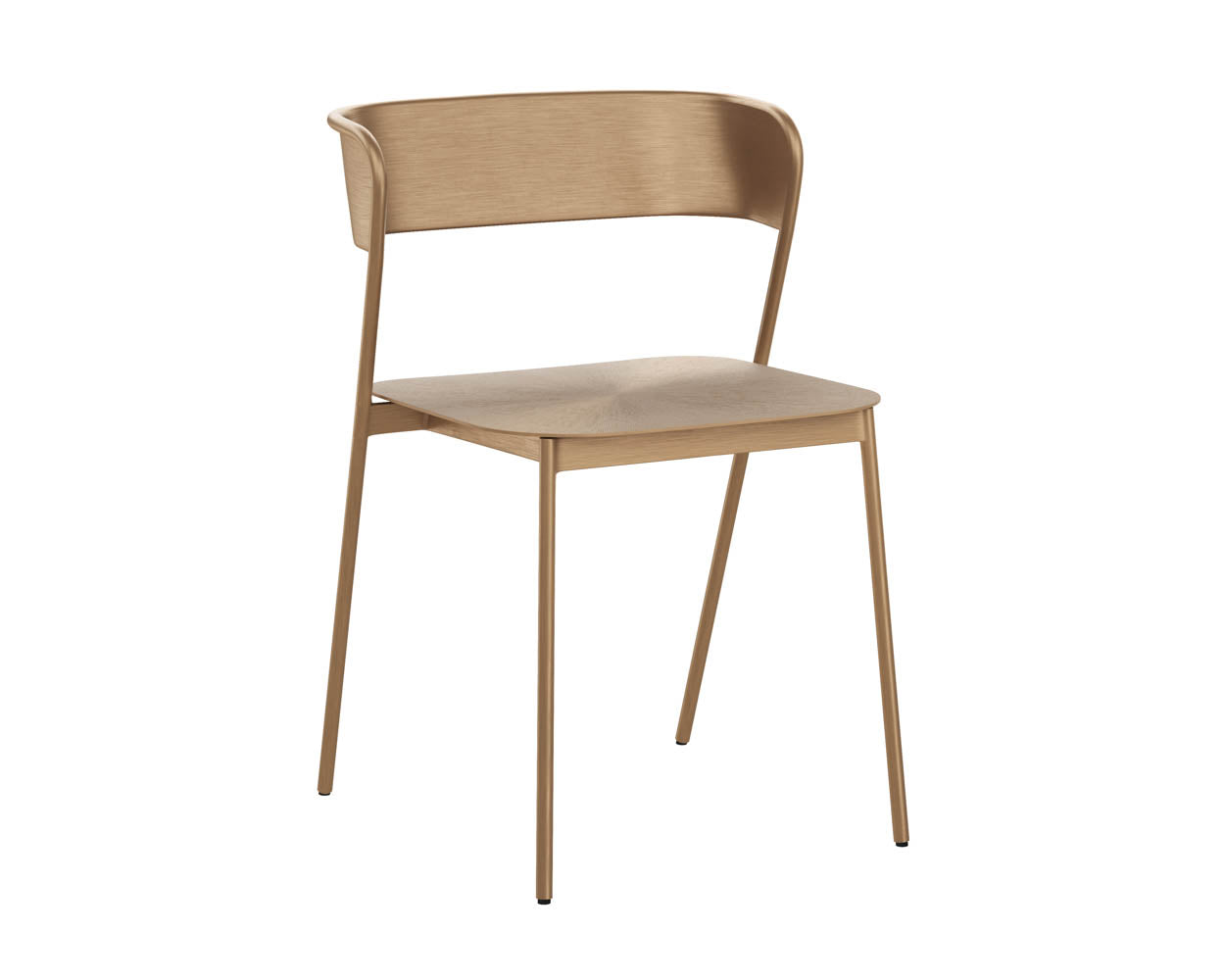 Picture of Keanu Dining Chair - Antique Gold