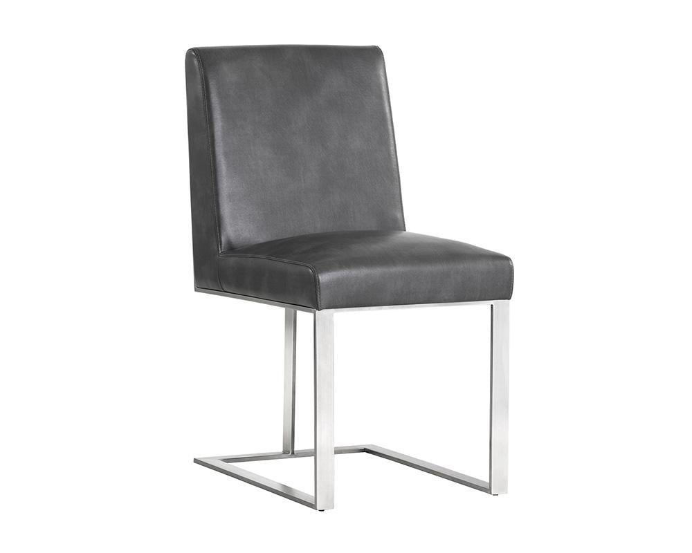 Picture of Dean Dining Chair - Stainless Steel - Cantina Magnetite